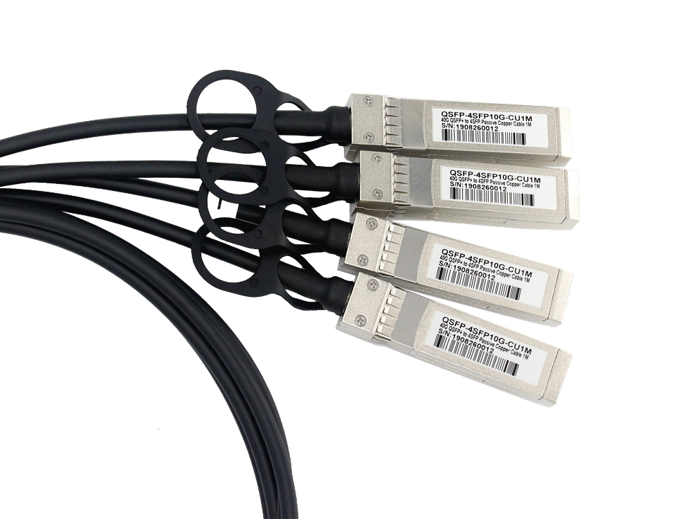 华三(H3C)兼容LSWM1QSTK3 QSFP+ 转 4 SFP+ 40G 无源铜缆高速线缆