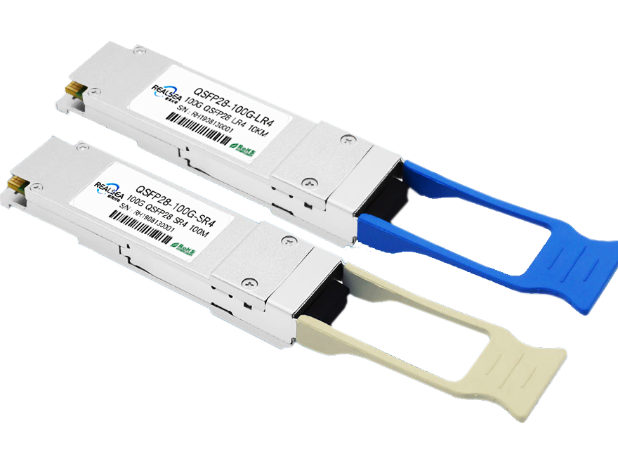 40G光模块QSFP+单模双芯10KM双LC接口1310nm带DDM QSFP-40G-LR4