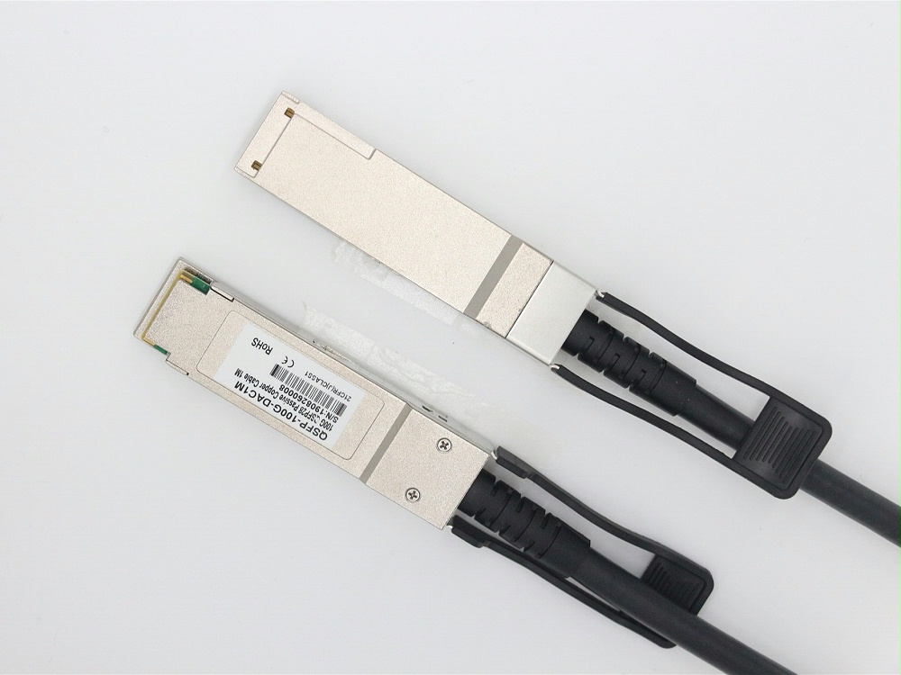 QSFP28-100G-CU1M 华为HUAWEI兼容QSFP28 TO QSFP28 DAC高速线缆