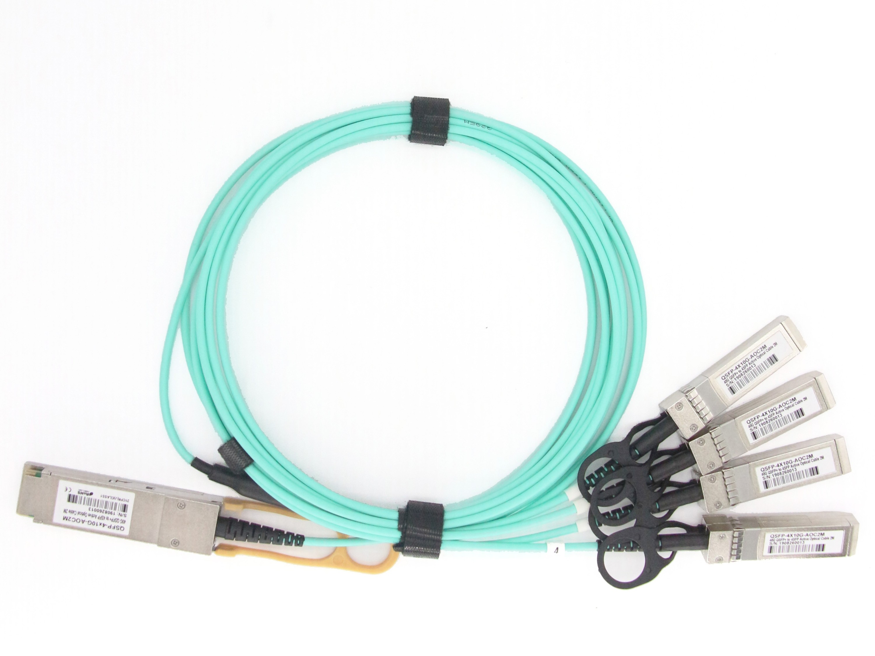 QSFP-4X10G-AOC1M 锐捷RUIJIE兼容 QSFP+ TO 4SFP+ AOC有源光缆电缆
