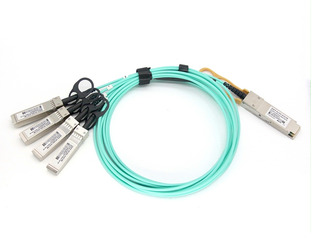 QSFP-4X10G-AOC1M HP惠普兼容 QSFP+ TO 4SFP+ AOC有源光缆电缆