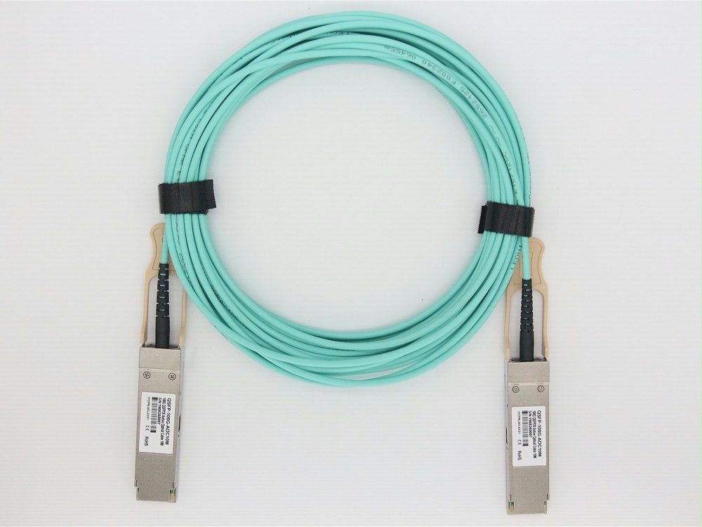 QSFP28-100G-AOC1M H3C华3兼容QSFP28 TO QSFP28 AOC有源光缆电缆