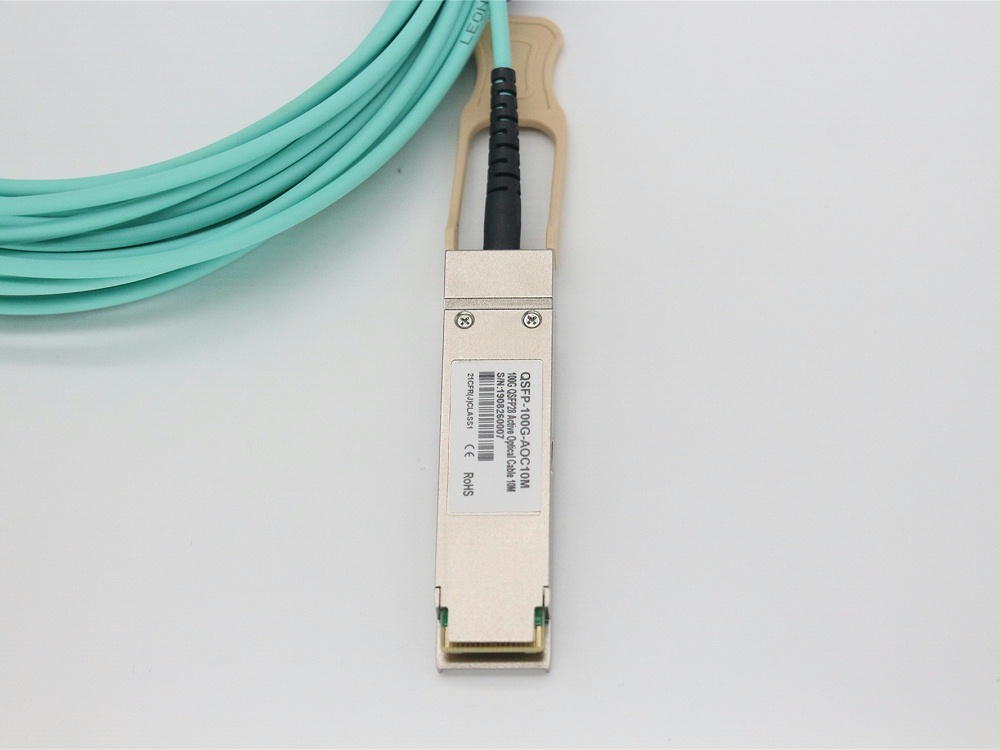 QSFP28-100G-AOC1M H3C华3兼容QSFP28 TO QSFP28 AOC有源光缆电缆