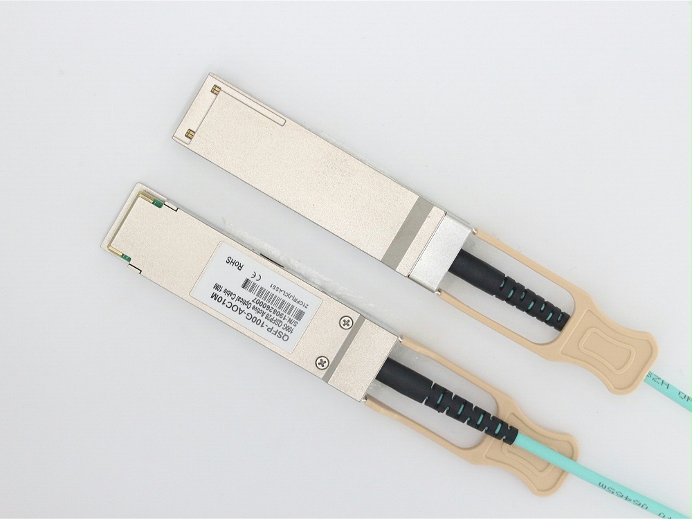 QSFP28-100G-AOC1M 锐捷RUIJIE兼容QSFP28 TO QSFP28 AOC有源光缆电缆