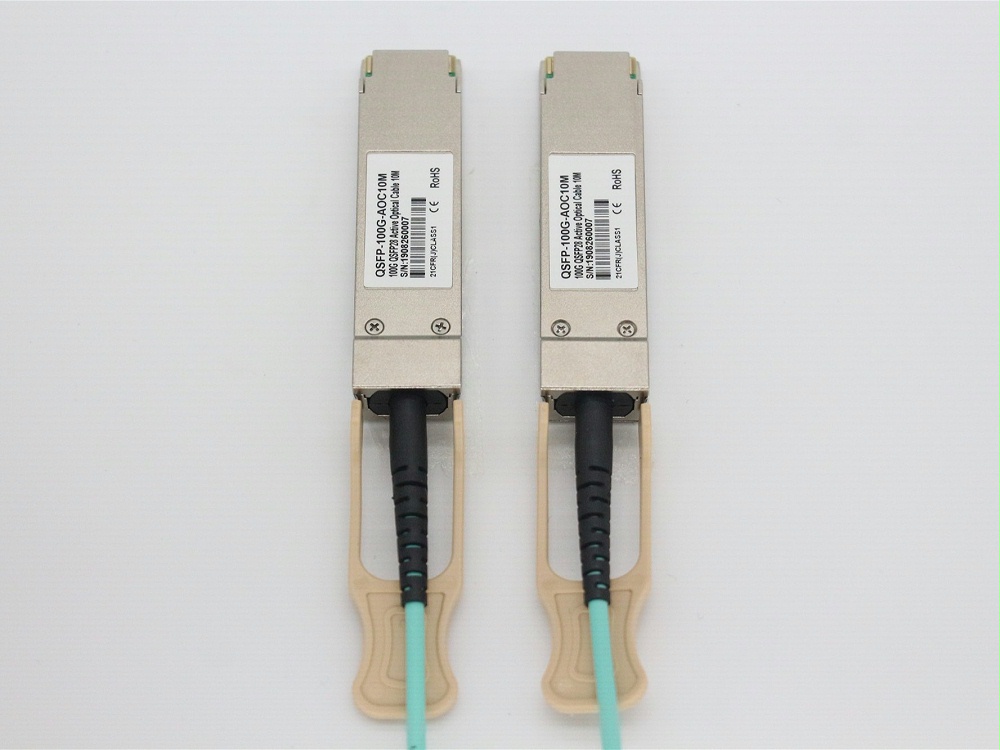 QSFP28-100G-AOC1M H3C华3兼容QSFP28 TO QSFP28 AOC有源光缆电缆